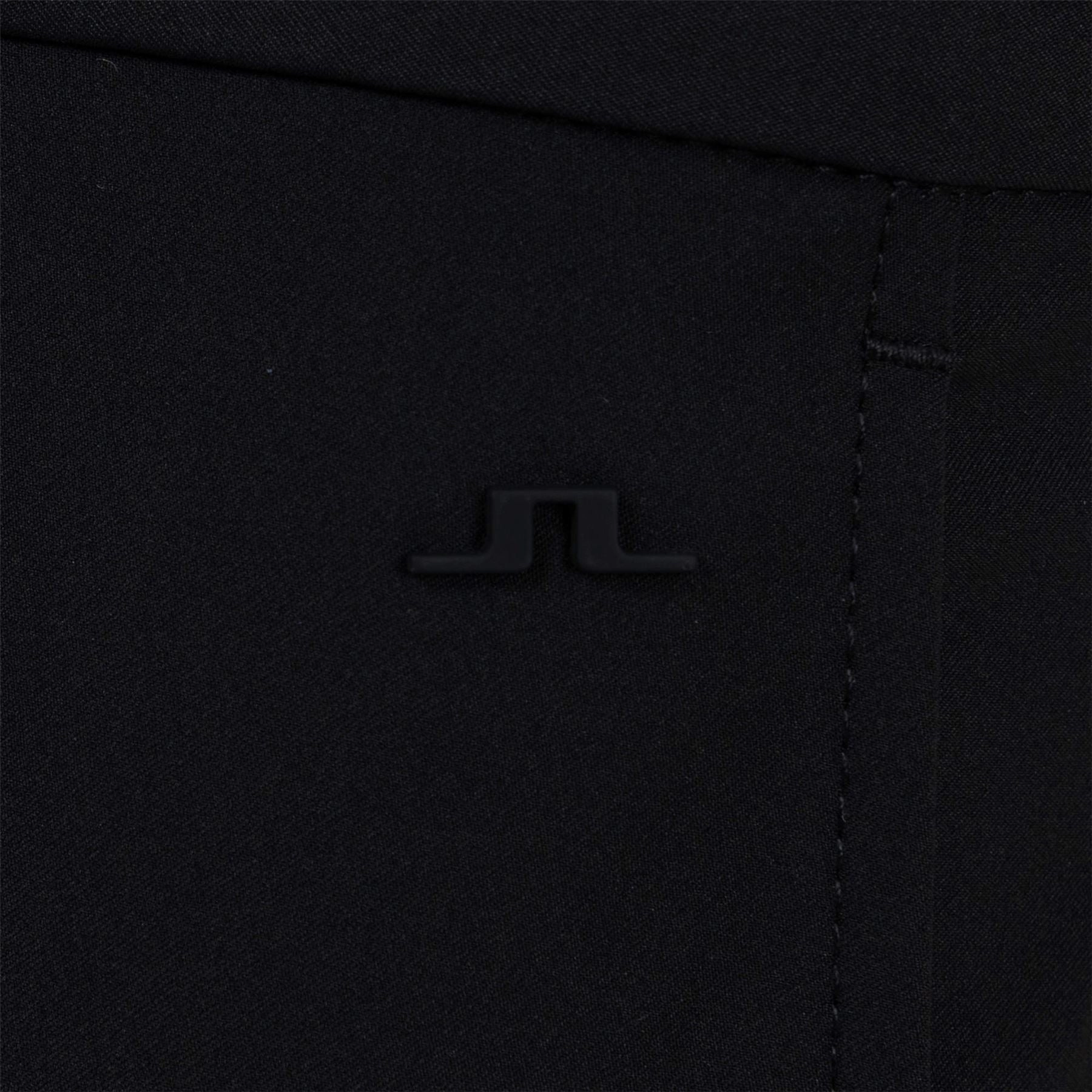 Ellott Micro High Stretch Pants Black J.Lindeberg Golfwear for Men