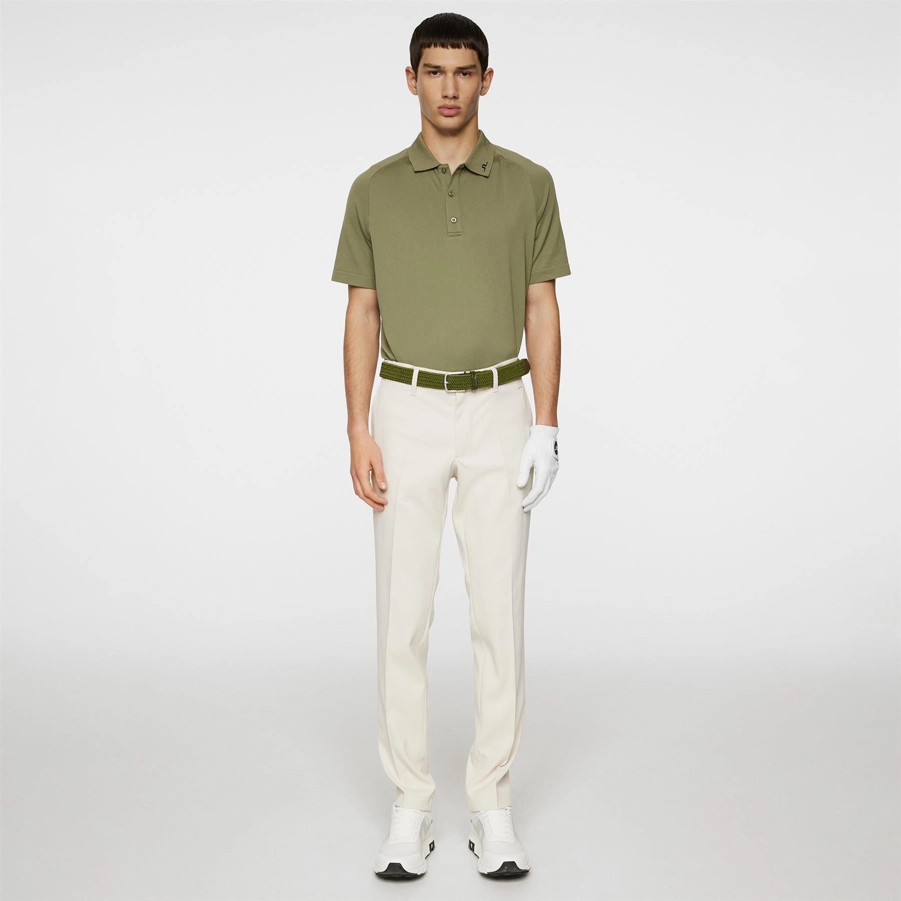 Ellott Micro High Stretch Trousers Moonbeam J.Lindeberg Golfwear for Men