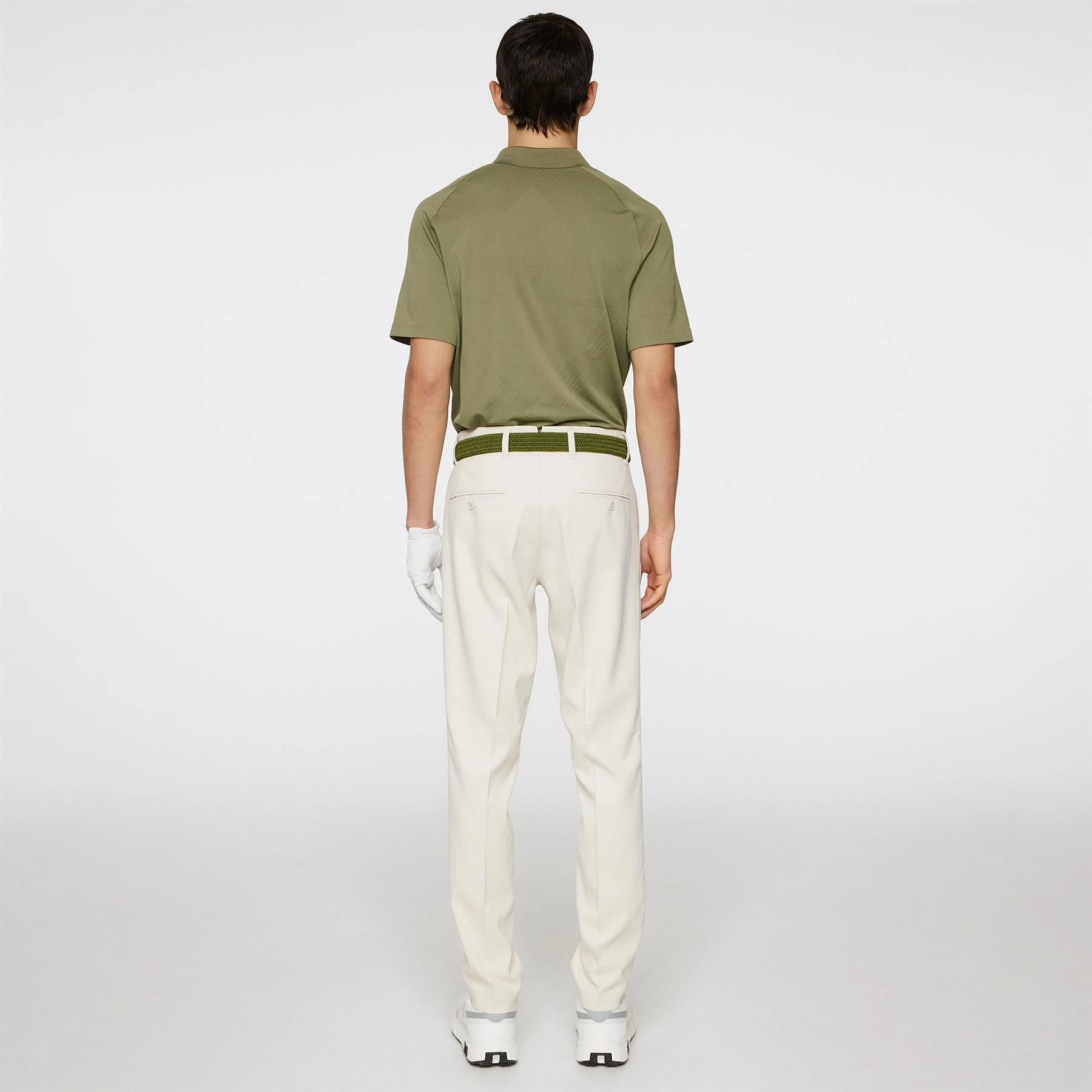 Ellott Micro High Stretch Trousers Moonbeam J.Lindeberg Golfwear for Men