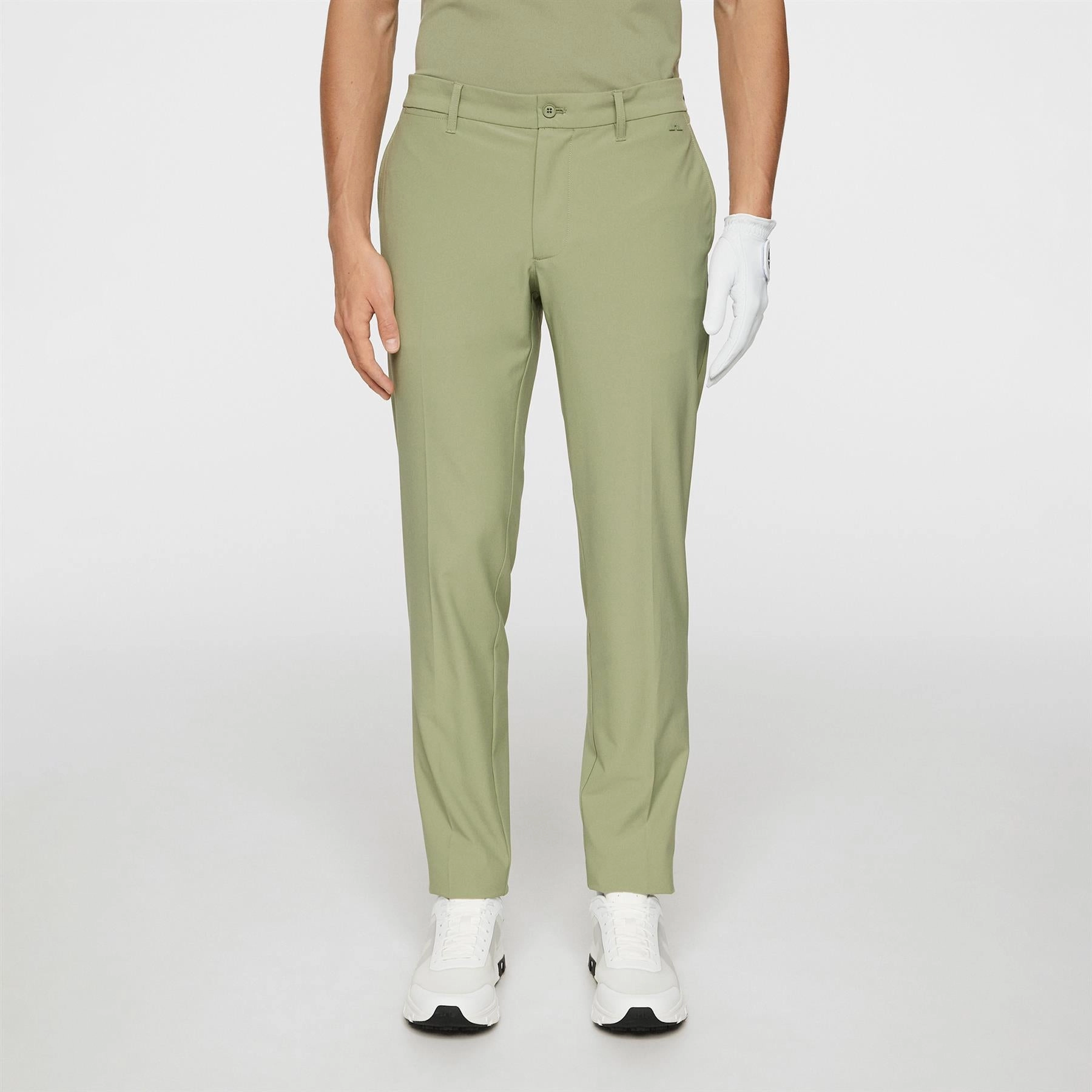 Ellott Micro High Stretch Trousers Oil Green Premium J.Lindeberg menswear