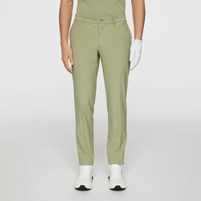 Ellott Micro High Stretch Trousers Oil Green Premium J.Lindeberg menswear