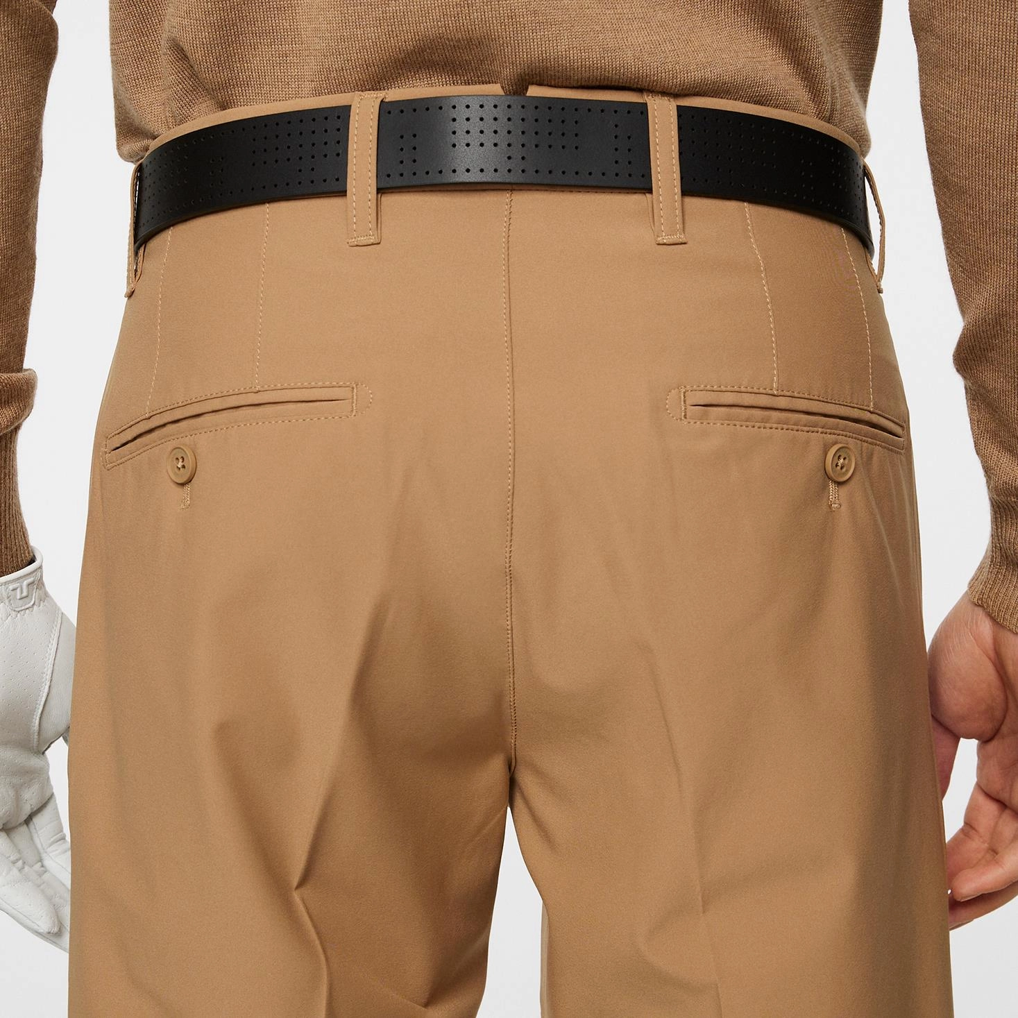 Ellott Micro High Stretch Trousers Tigers Eye J.Lindeberg Golfwear for Men
