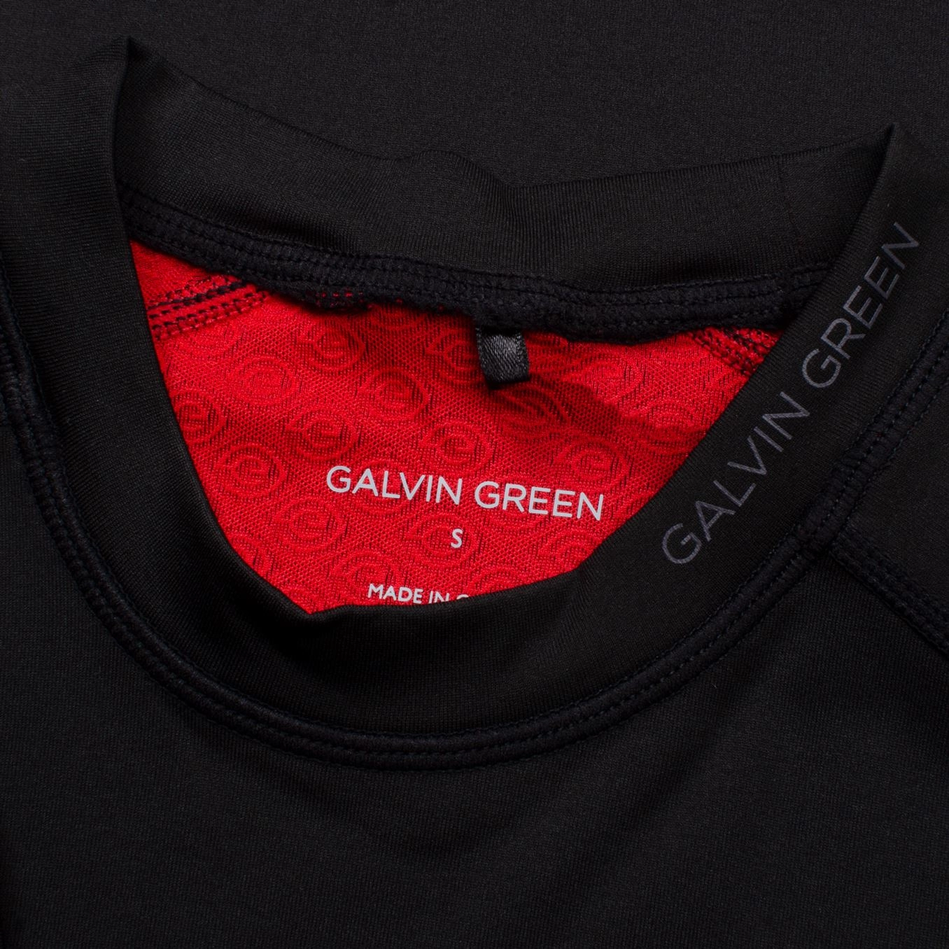 Elmo Thermal LS Black Galvin Green Men's Apparel