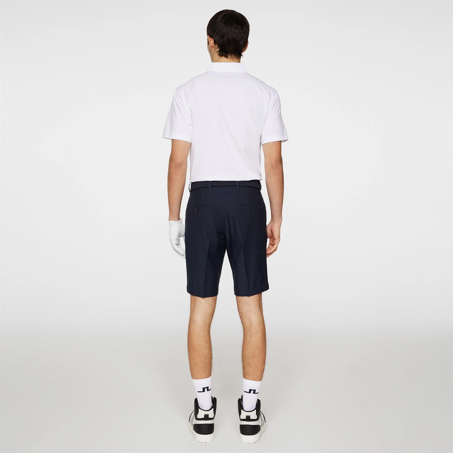 Eloy Micro High Stretch Shorts JL Navy J.Lindeberg Golfwear for Men