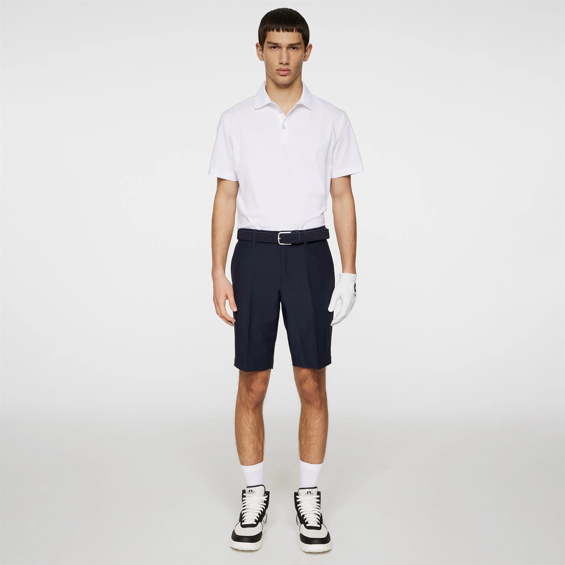Eloy Micro High Stretch Shorts JL Navy J.Lindeberg Golfwear for Men