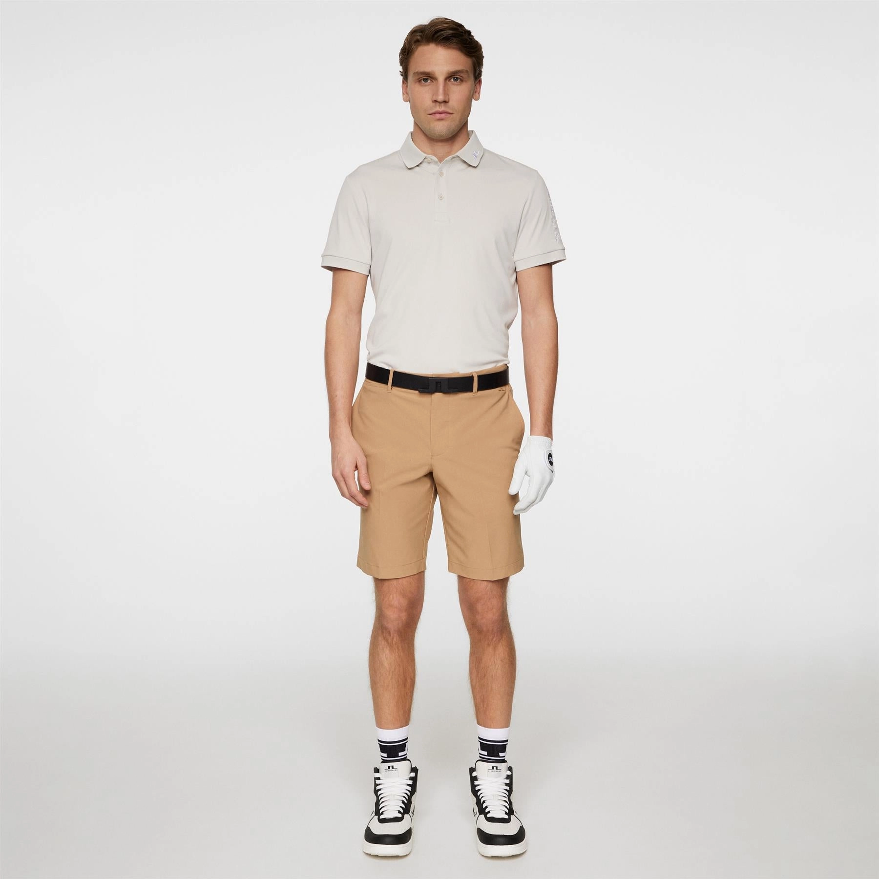 Eloy Micro High Stretch Shorts Tigers Eye J.Lindeberg Golfwear for Men