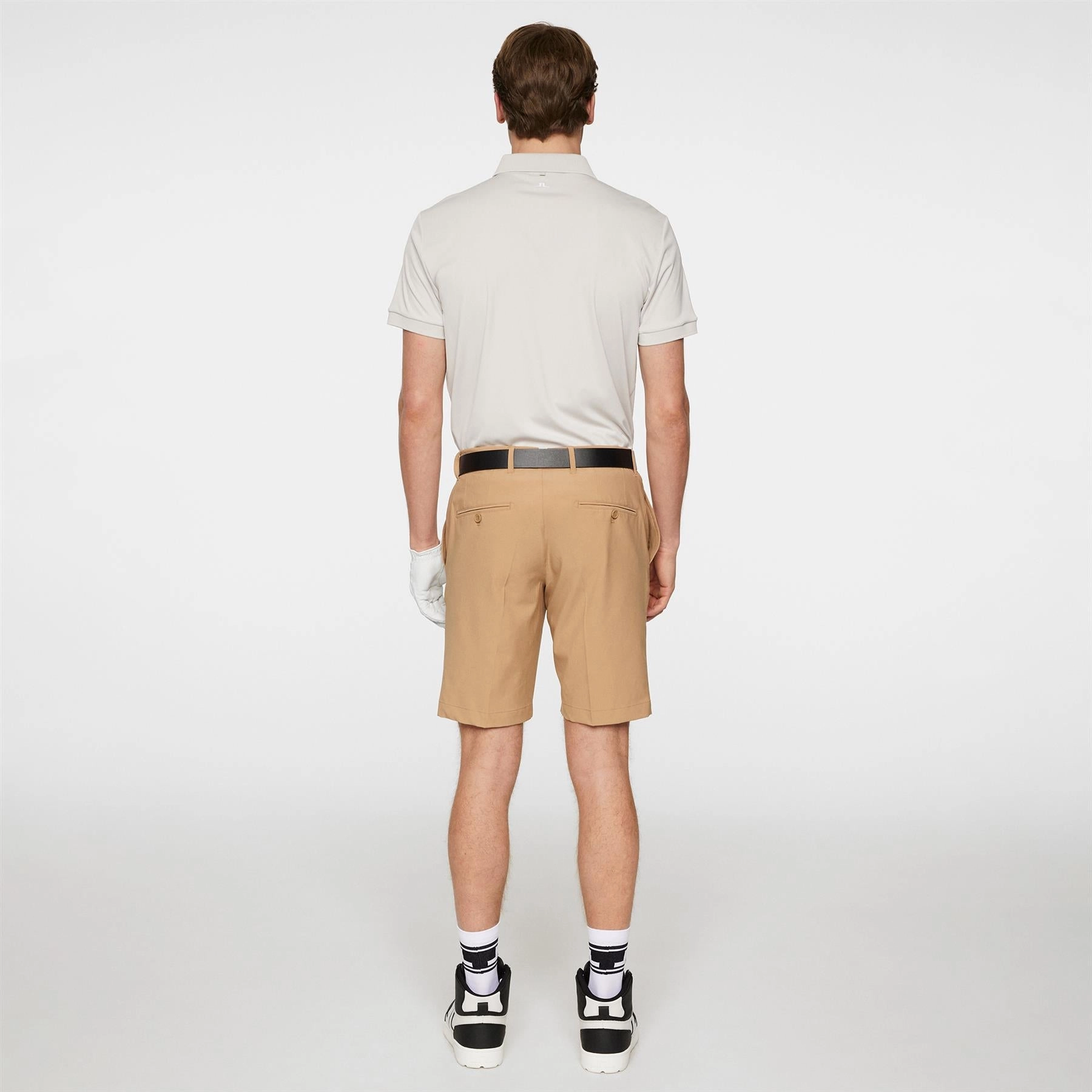 Eloy Micro High Stretch Shorts Tigers Eye J.Lindeberg Golfwear for Men