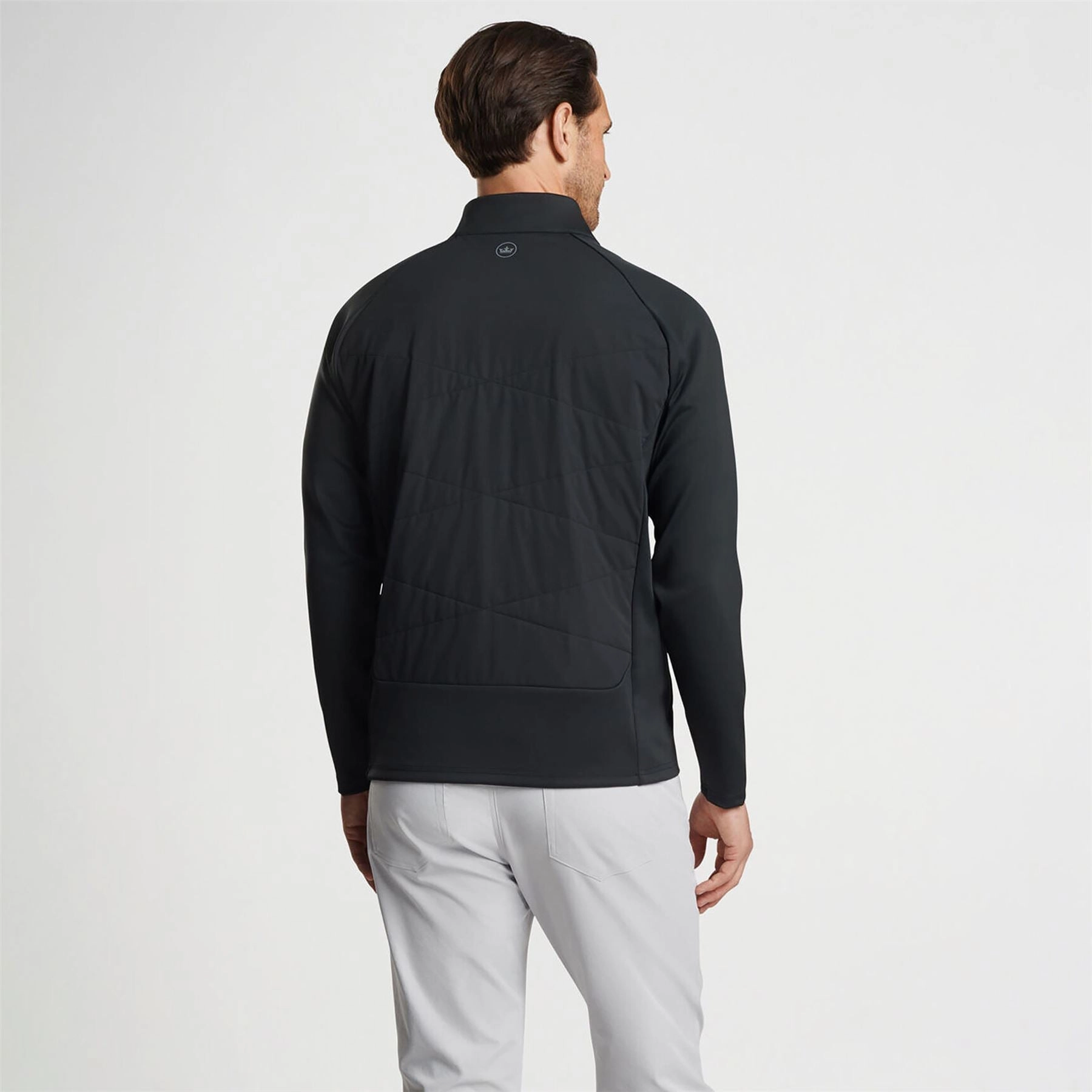 Endeavor Classic Fit Hybrid Jacket Black Peter Millar Menswear Collection