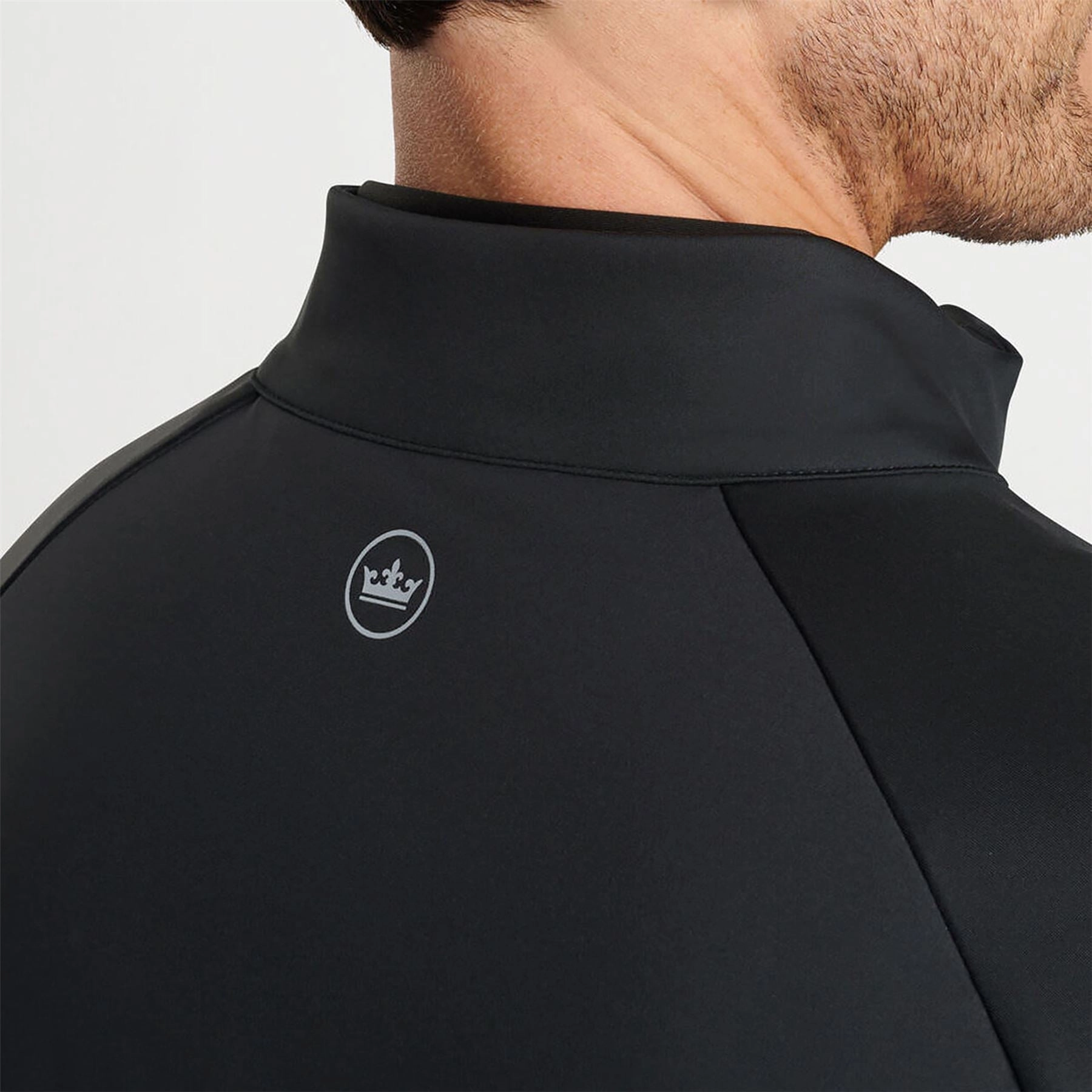 Endeavor Classic Fit Hybrid Jacket Black Peter Millar Menswear Collection