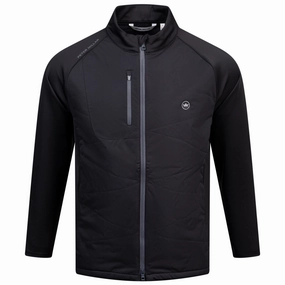 Endeavor Classic Fit Hybrid Jacket Black Peter Millar clothing for men