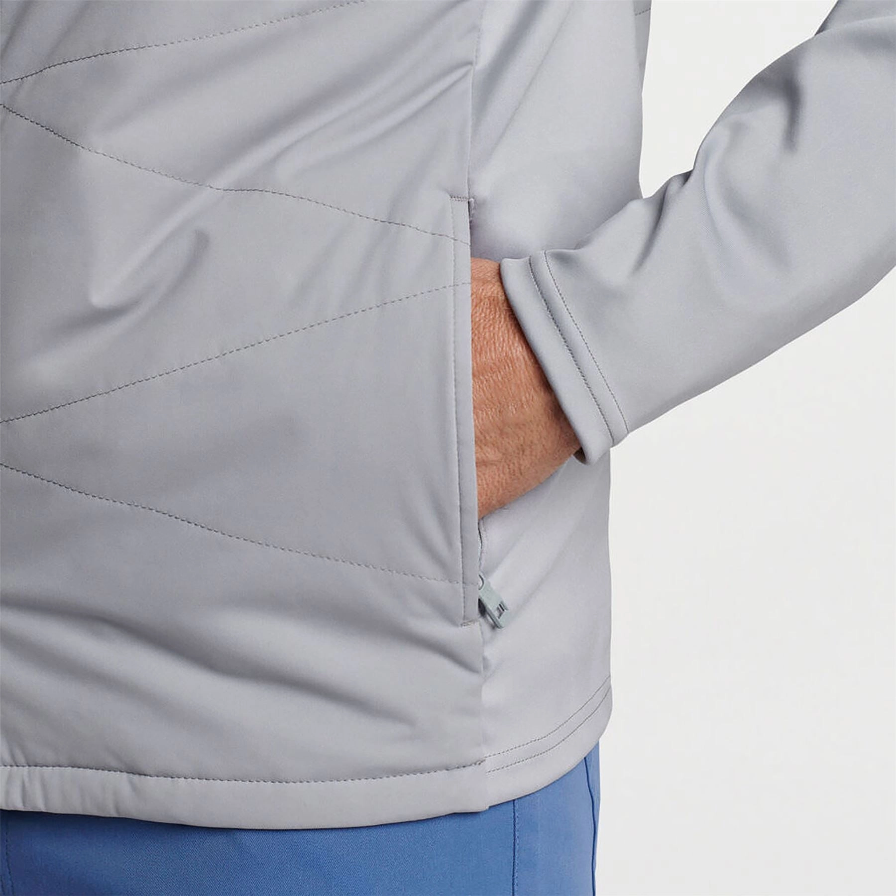 Endeavor Classic Fit Hybrid Jacket Gale Grey Peter Millar Menswear Collection