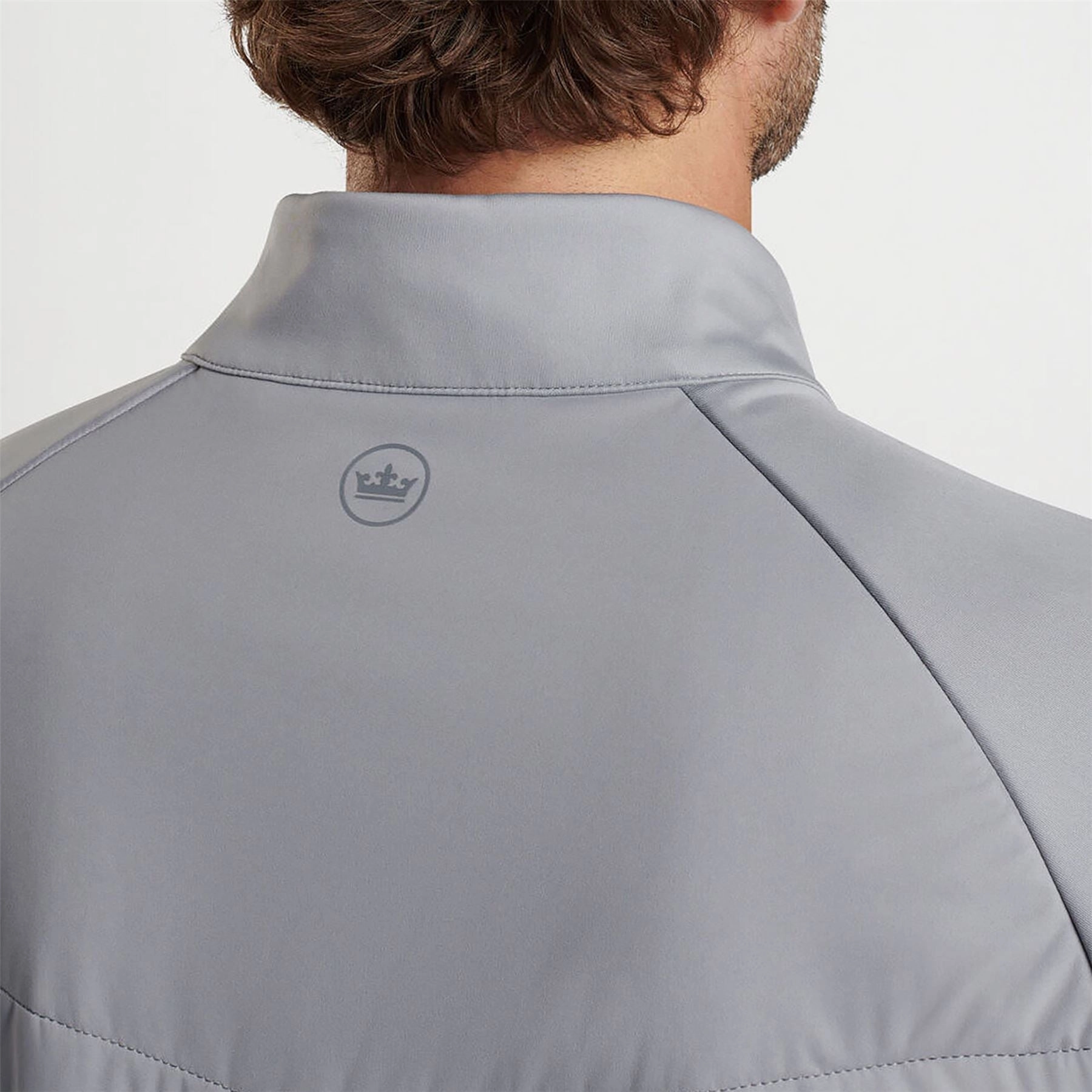 Endeavor Classic Fit Hybrid Jacket Gale Grey Peter Millar Menswear Collection