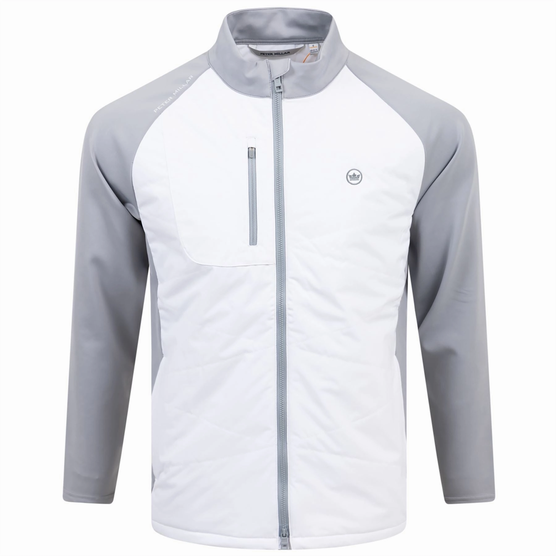 Endeavor Classic Fit Hybrid Jacket White/Grey Peter Millar clothing for men