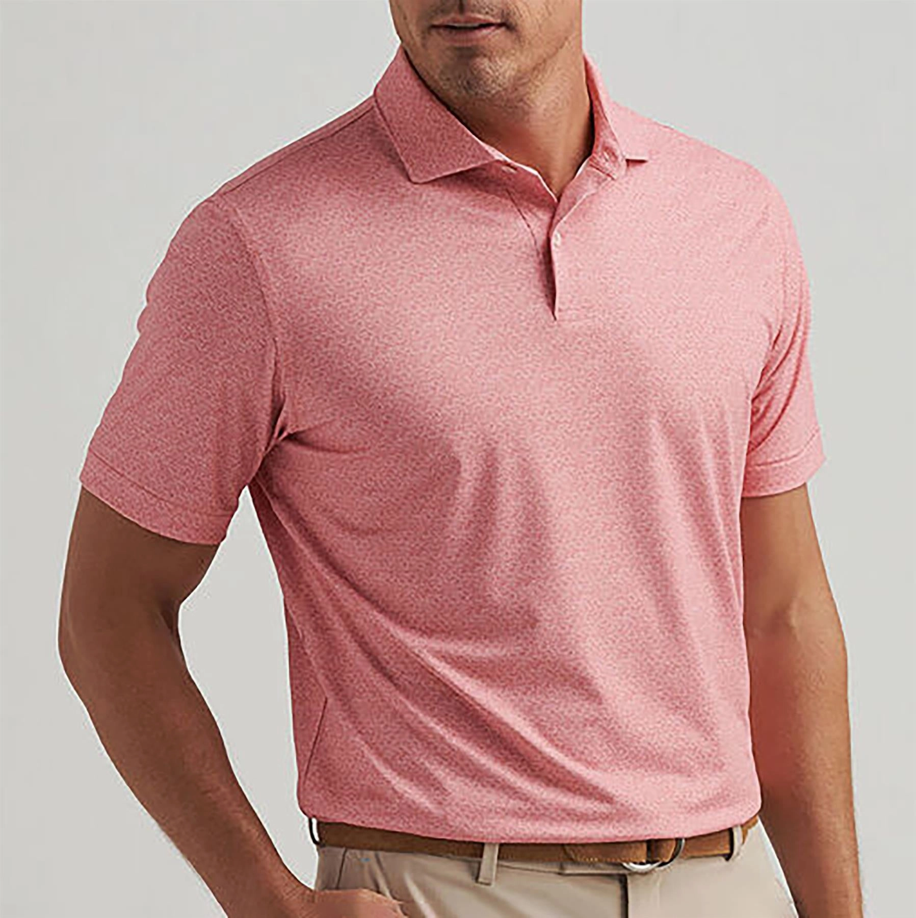 Espresso Martinis Performance Jersey Polo Pink Crepe Peter Millar Menswear Collection