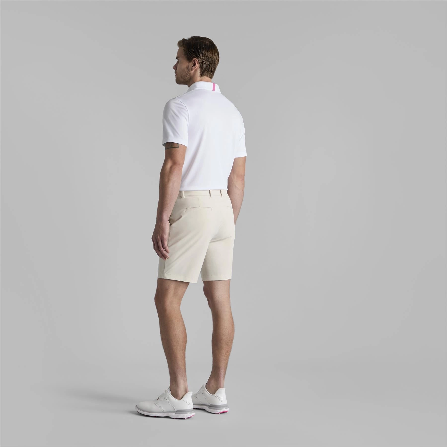 Essential 3.0 Tech Pique Polo Snow G/Fore Men's Fashion
