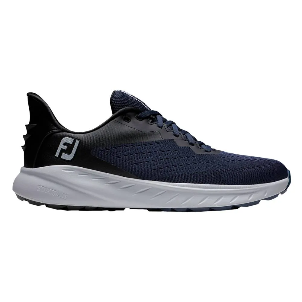 Eva Sole Sneakers FootJoy Flex XP Spikeless Golf Shoes Previous Season Style Navy/Blue/White - 23 Men Athletic Fit Anti-Slip Shoes, Footbed Sandals, Road Running Sneakers