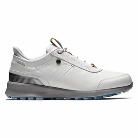 Clean Product Photo Shoes Eva Sole Sneakers New Footjoy FJStratos White Size 8.5 Narrow MSP$199 Run Boost