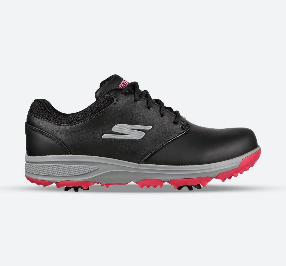 Eva Sole Sneakers Women's Wide Fit Skechers 123050 Go Golf Jasmine Leader Golf Sneakers Hiking Grip Shoes Beach Footwear, Stylish Comfort Shoes, Flexible Outsole Sneakers