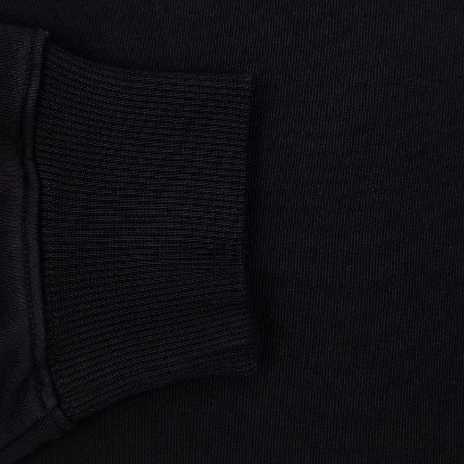 Evergreen GC Crewneck Sweatshirt Black Malbon Men's Golf Lifestyle Wear
