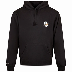 Evergreen GD Hoodie Black Malbon mens golf lifestyle wear