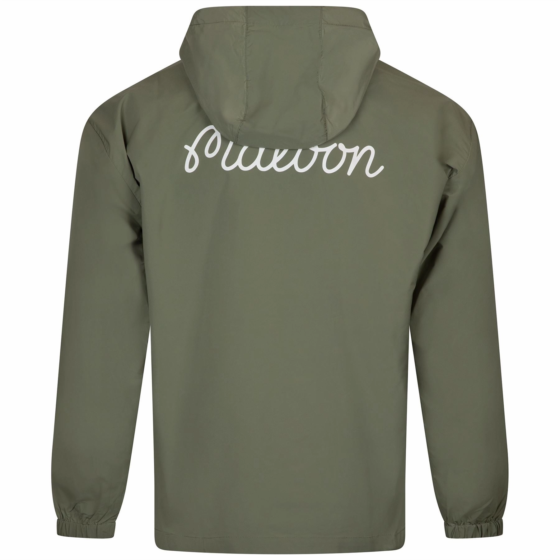 Evergreen Nylon Anorak Sage Malbon Men's Golf Lifestyle Wear