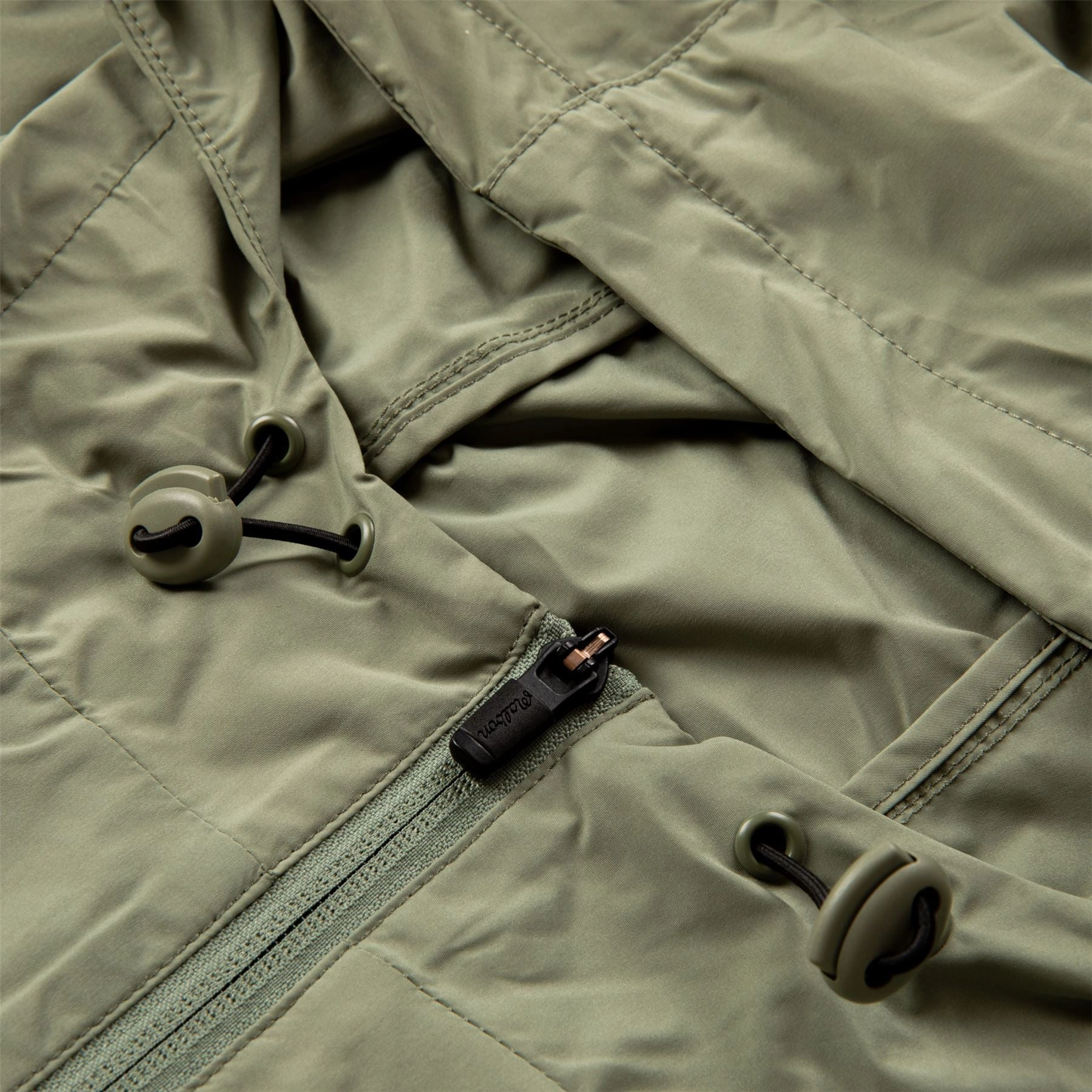 Evergreen Nylon Anorak Sage Malbon Men's Golf Lifestyle Wear