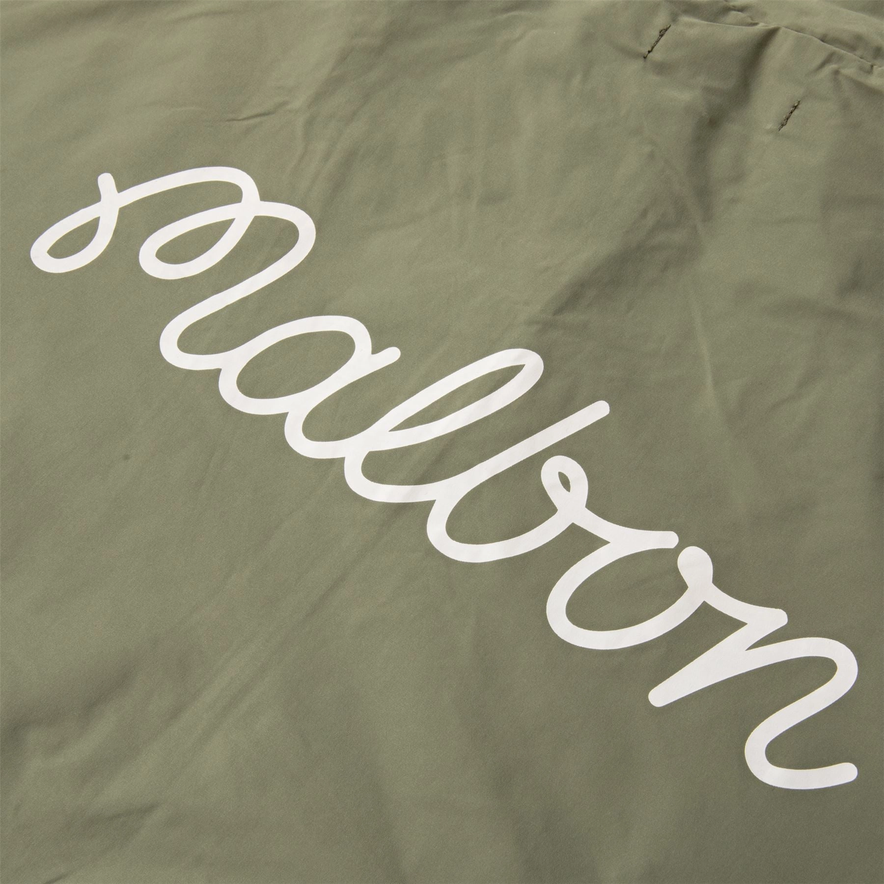 Evergreen Nylon Anorak Sage Malbon Men's Golf Lifestyle Wear