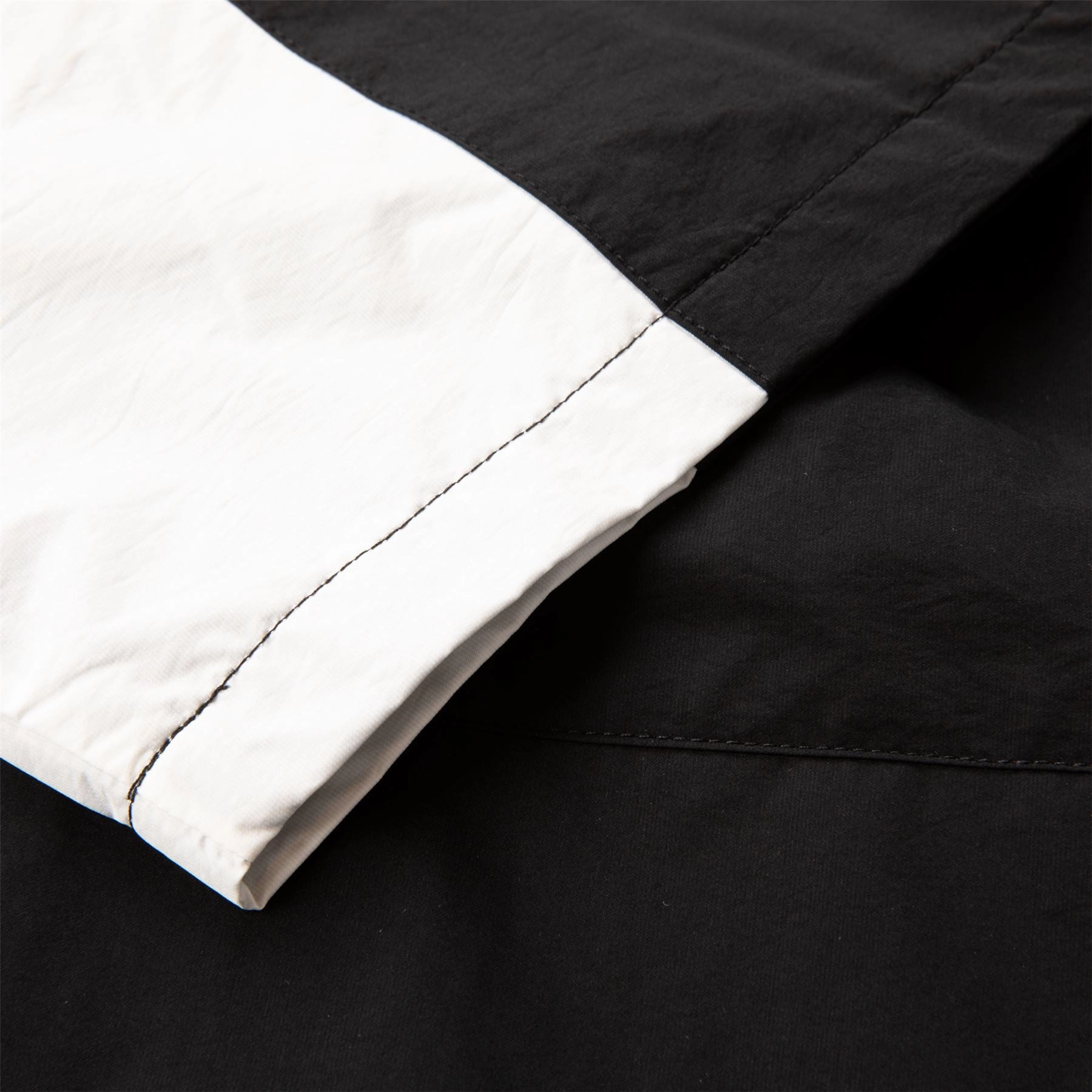 Evergreen SS Nylon Windshirt Black Malbon Men's Golf Lifestyle Wear