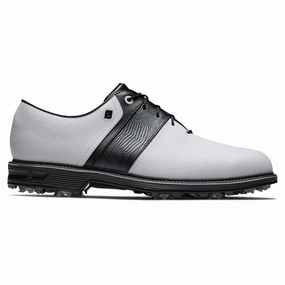 Comfortable Soles Everyday Step FootJoy Premiere Series - Packard Golf Shoes Previous Season Style White/Black - 24 Men Flex Ride