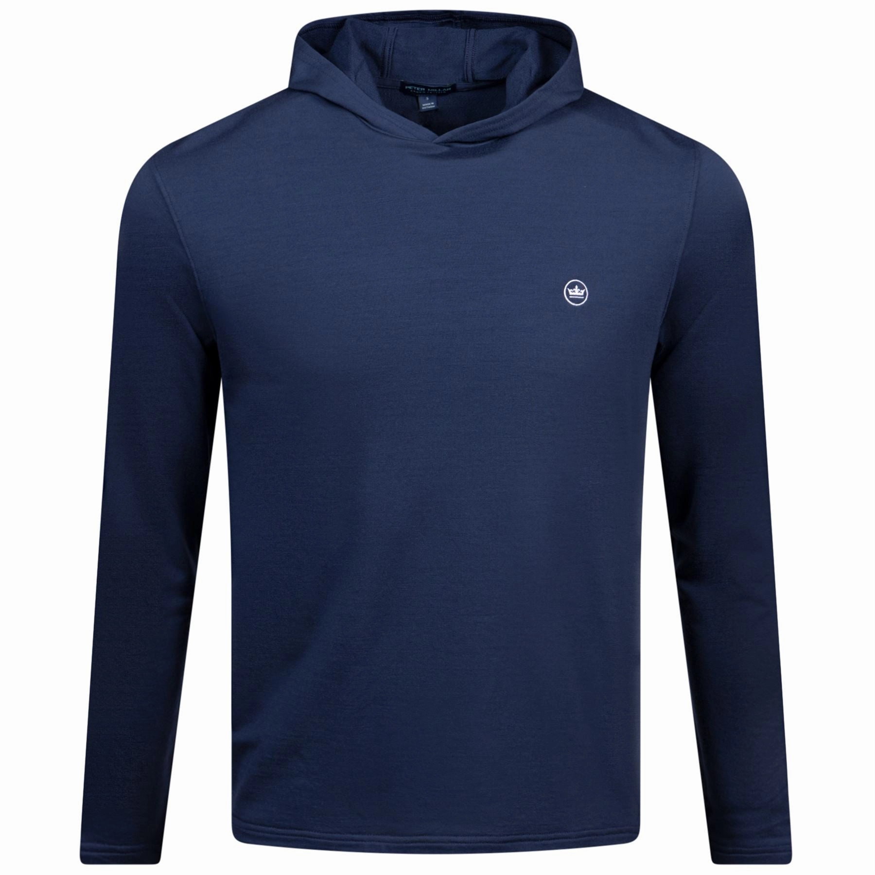 Excursionist Flex Hoodie Heather Navy Peter Millar clothing for men