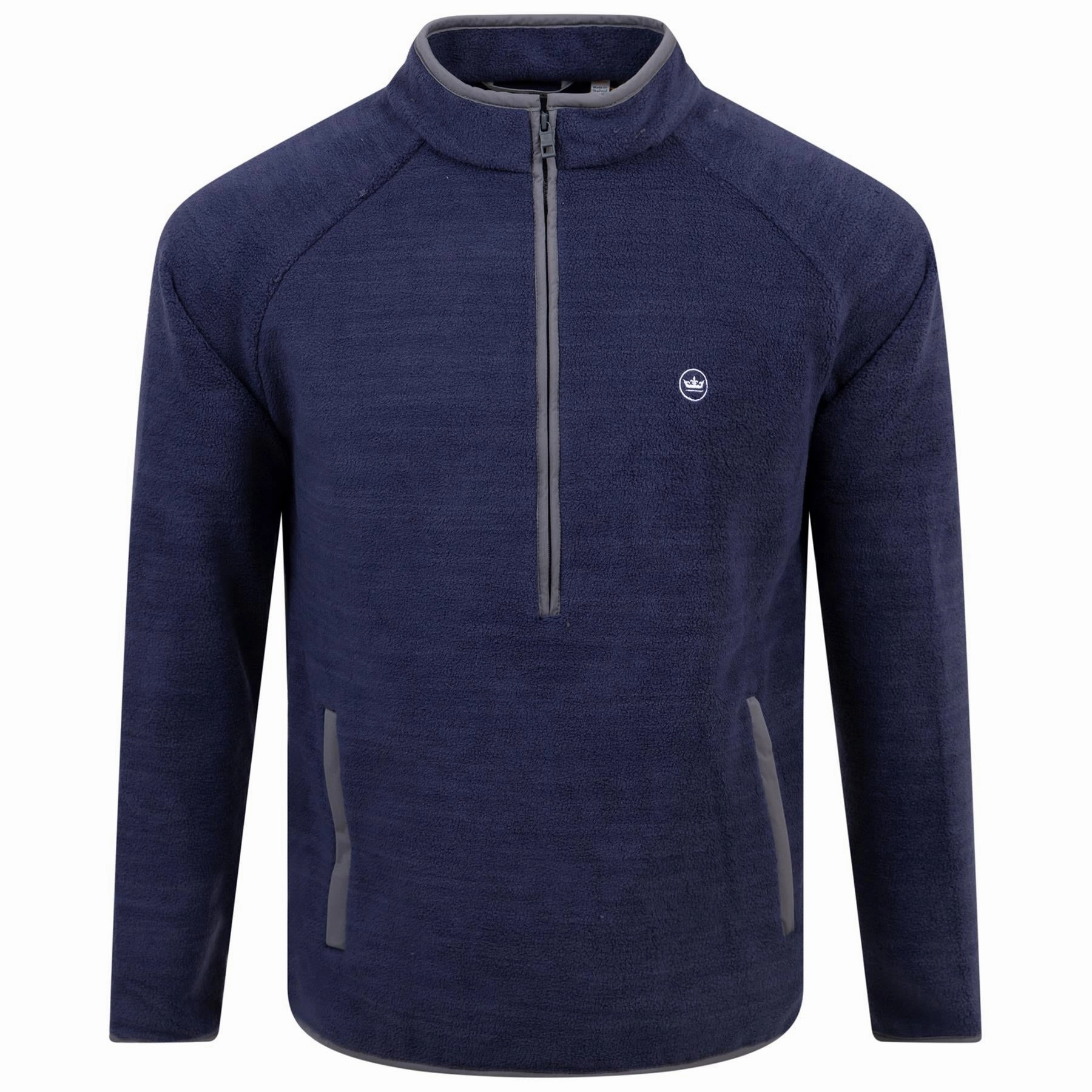Fade Half Zip Mid Layer Navy Peter Millar clothing for men