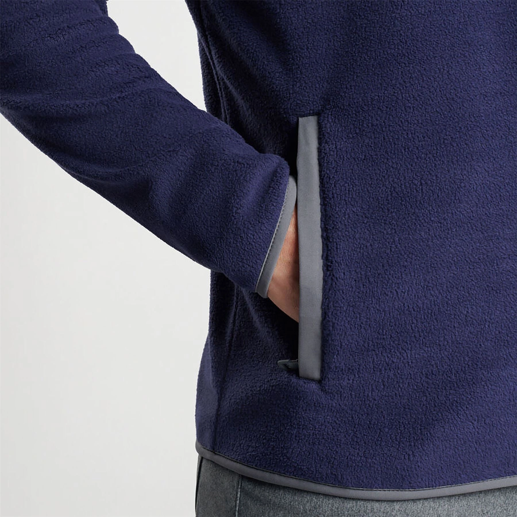 Fade Half Zip Mid Layer Navy Peter Millar Menswear Collection