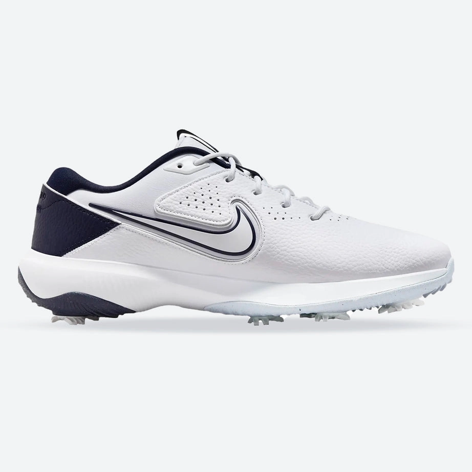 Fashion Everyday Sneakers Men's Wide Fit Nike DX9028-102 Victory Pro 3 Golf Sneakers Cushioned Steps Smooth Finish Shoes, Mesh Sneakers, Slip-On Footwear