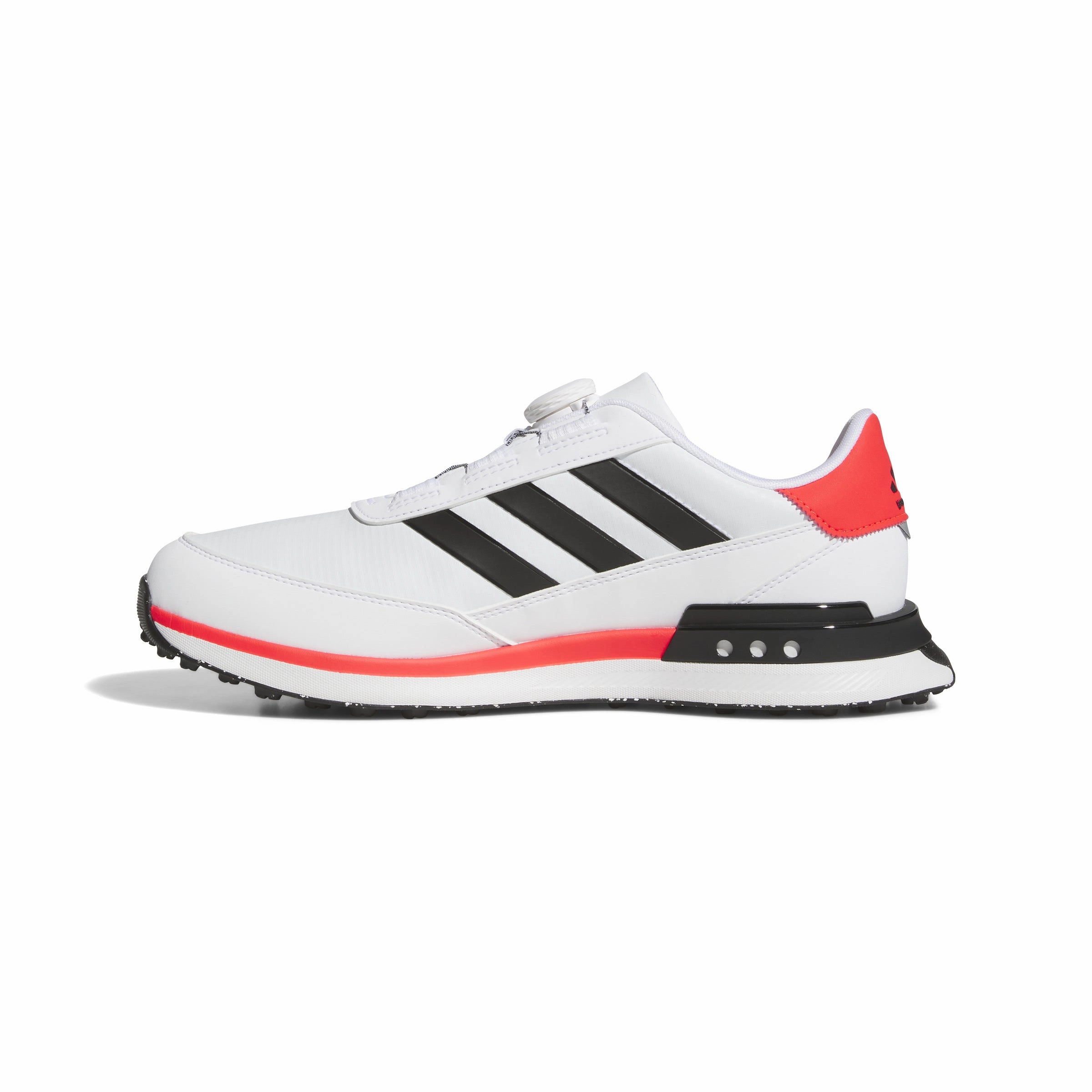 adidas S2G SL BOA Golf Shoes JI4033 Everyday Footwear, On-Feet Lifestyle Shot, Rubber Sole Sneakers