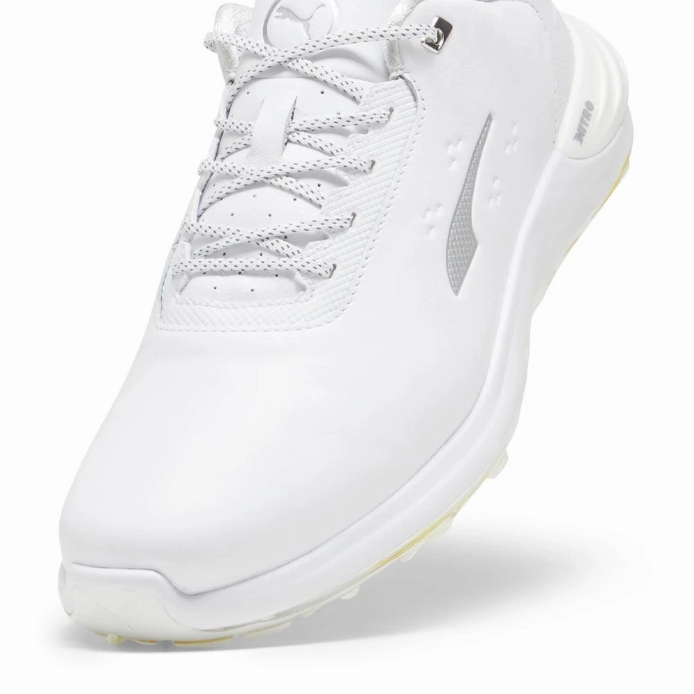 Eva Outsole Shoes PUMA Phantomcat Nitro Golf Shoes White/Silver/Feather Gray - 24 Men