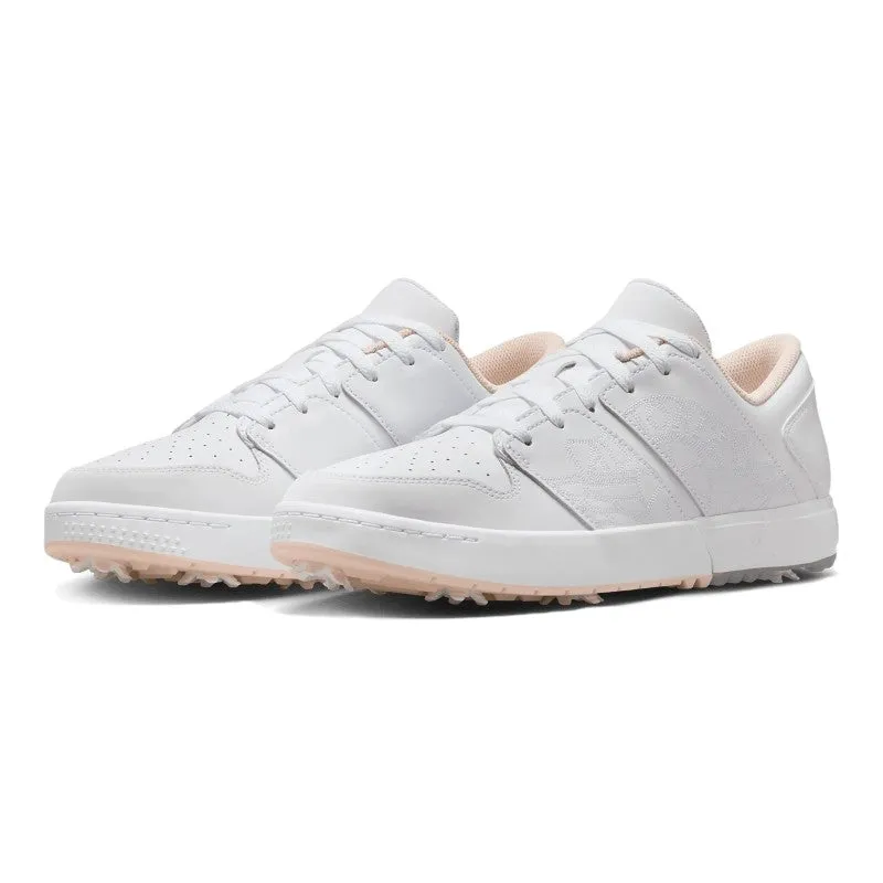 Performance Shoes, Flexible Sole Shoes, Mesh Sneakers Nike Air Jordan 1 NU Retro G Golf Shoes FZ4153