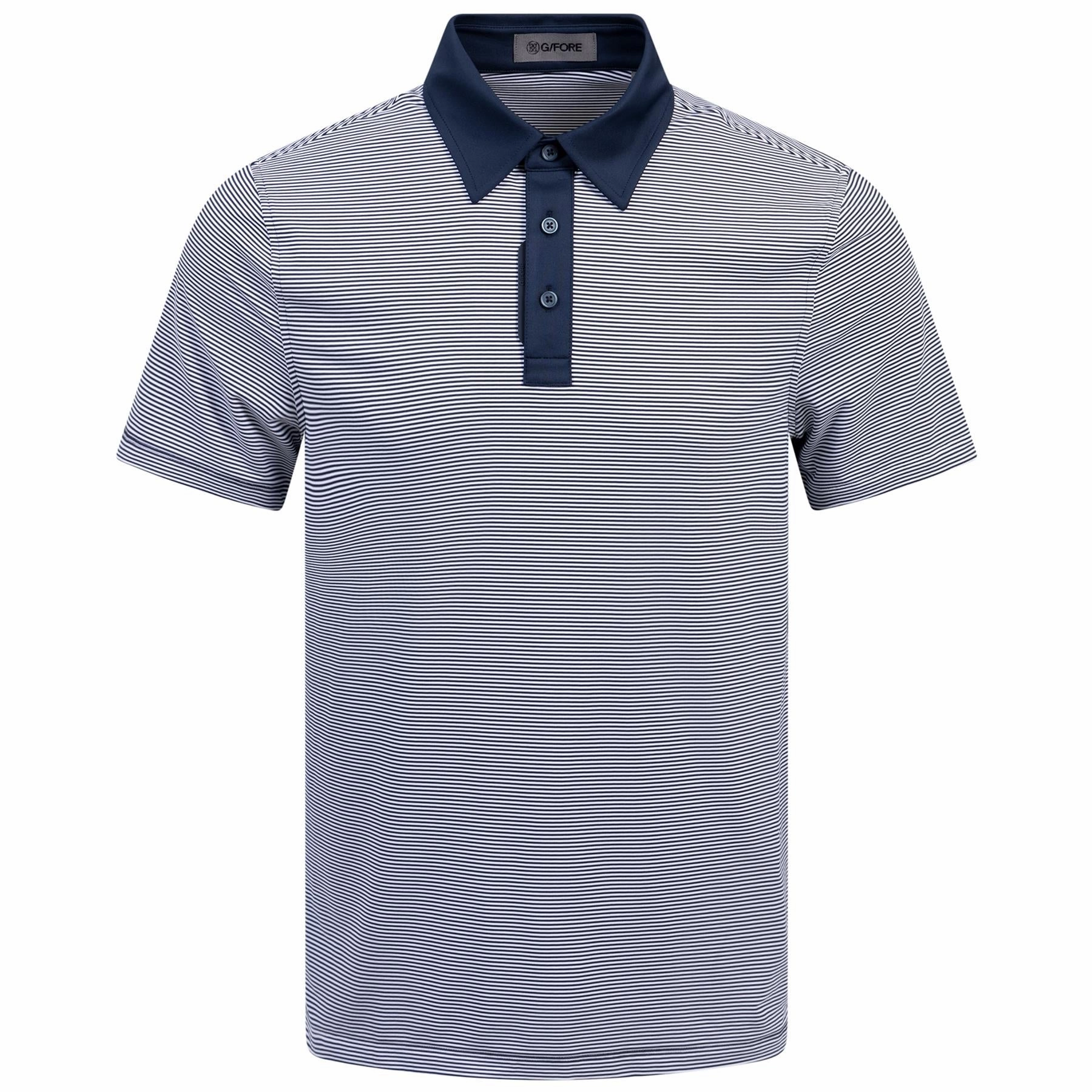 Feeder Stripe High Gauge Jersey Polo Twilight G/Fore Men's Fashion