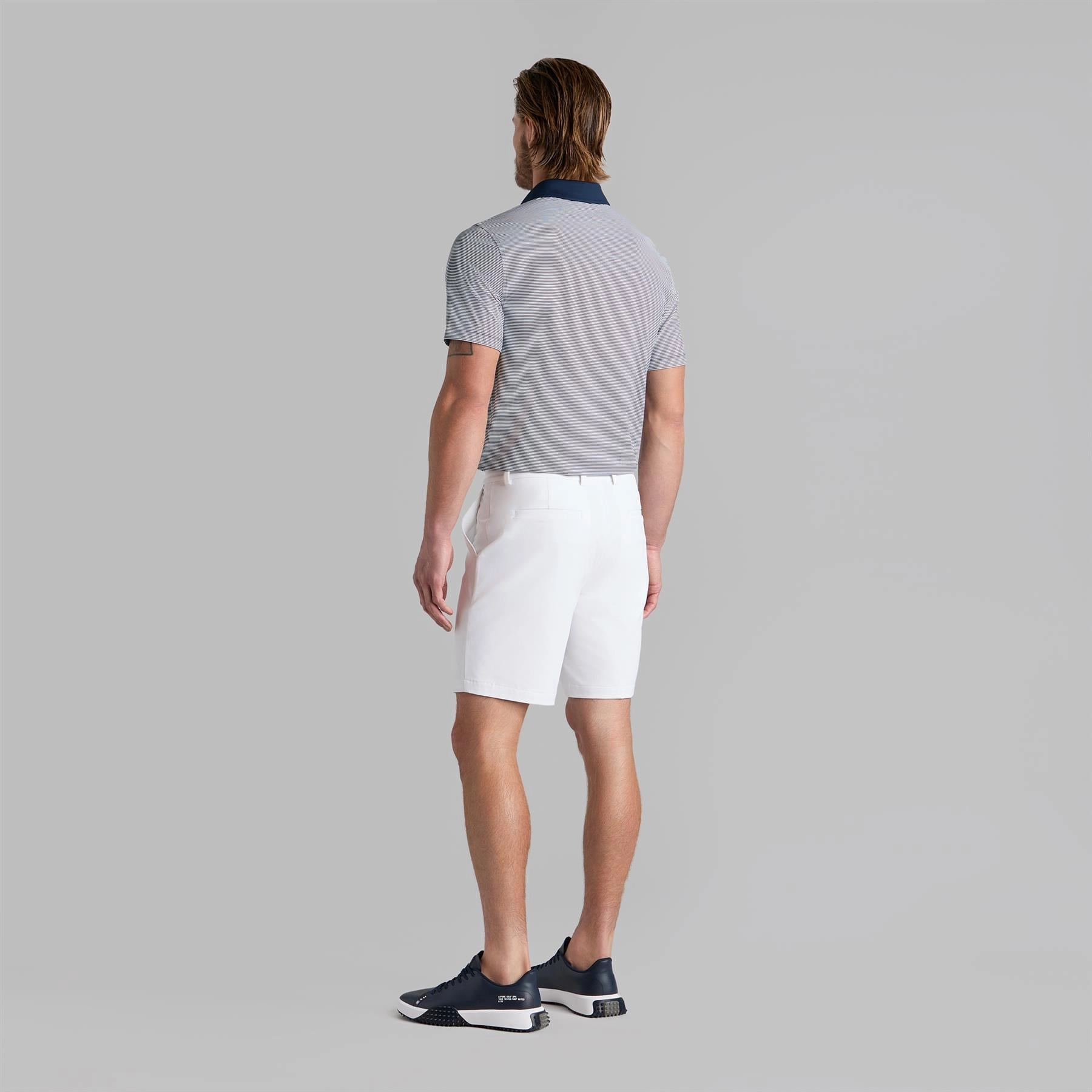 Feeder Stripe High Gauge Jersey Polo Twilight G/Fore Men's Fashion
