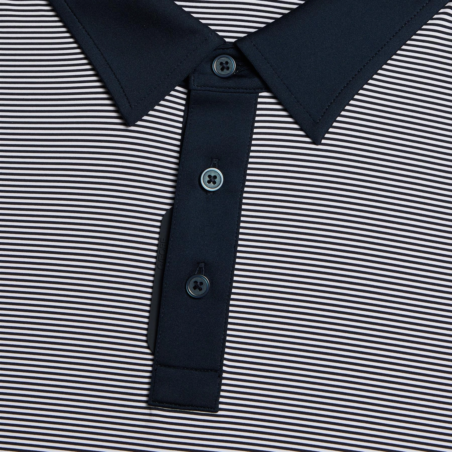 Feeder Stripe High Gauge Jersey Polo Twilight G/Fore Men's Fashion