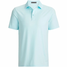 Feeder Stripe Tech Jersey Polo Powder G/Fore men's golf fashion