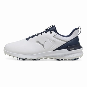 Side Angle Sneakers Fit Vibe Puma IGNITE Innovate Leather Golf Shoes 310722 Daily Stride