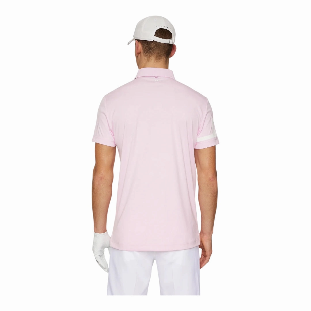 sporty look, badminton practice wear J. Lindeberg Heath Golf Polo Shirt GMJT14264