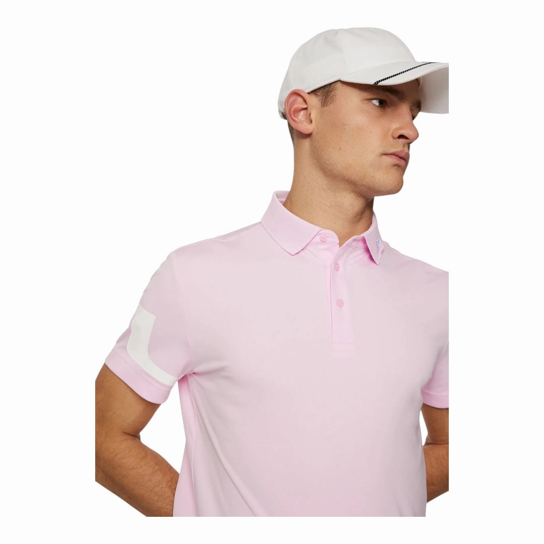 men's workout clothing J. Lindeberg Heath Golf Polo Shirt GMJT14264