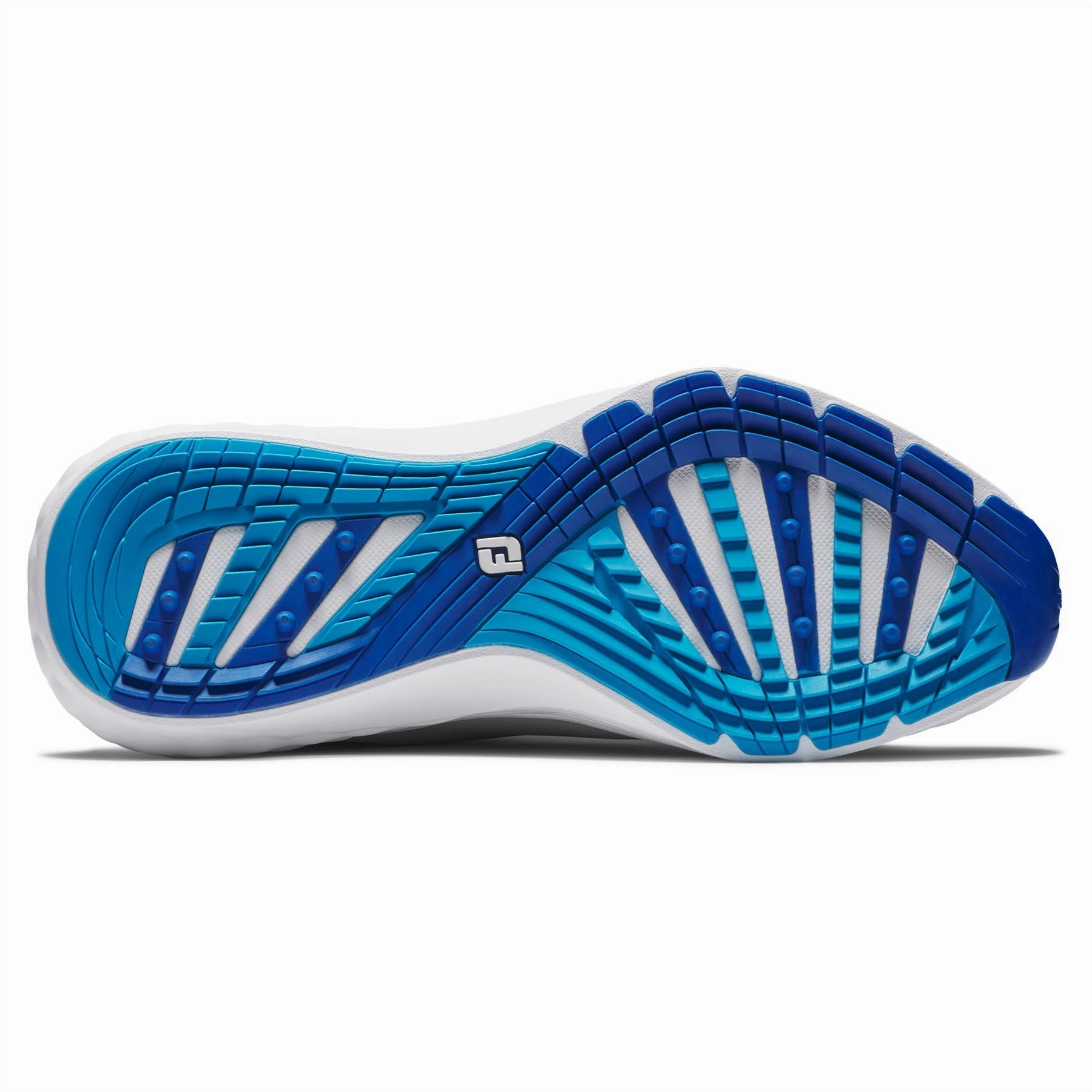 FJ Quantum Golf Shoes Grey/White/Blue Premium Men's Golf Shoes