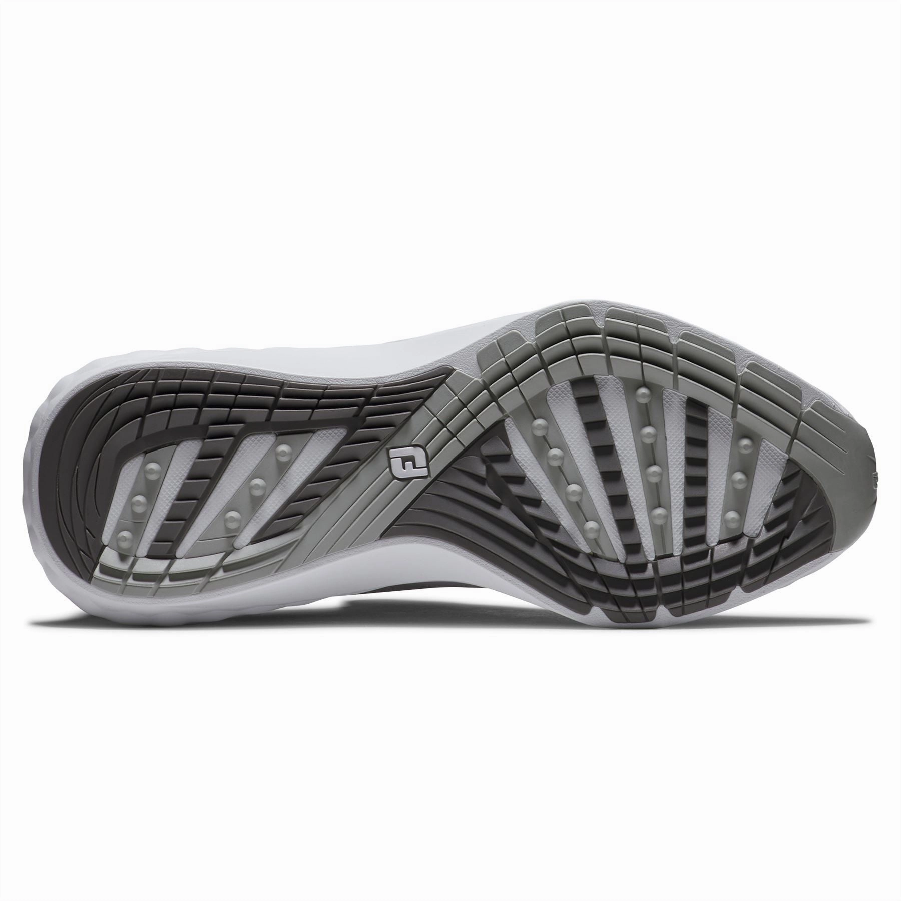 FJ Quantum Golf Shoes White/Grey/Silver Premium Men's Golf Shoes