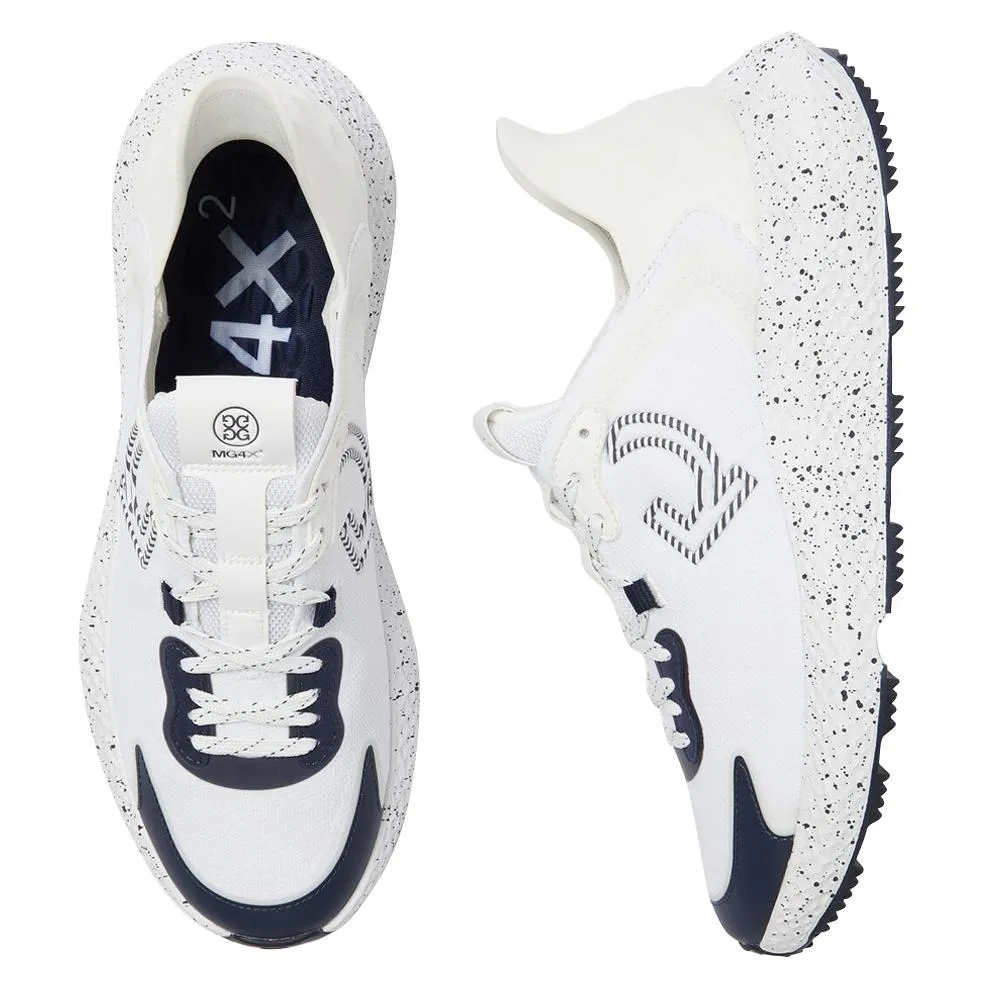 Gfore Specks & Stripes MG4X2 Cross Trainer Spikeless Golf Shoes Twilight - 23 Men On-The-Go Shoes, Profile View Of Shoes
