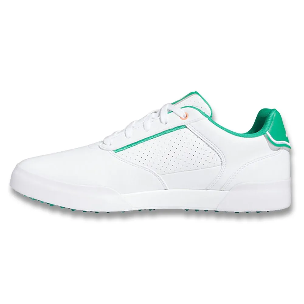 Versatile Trainers, All-Day Wear Shoes Adidas RetroCross Spikeless Golf Shoes Cloud White/Court Green/Cloud White - 23 Men