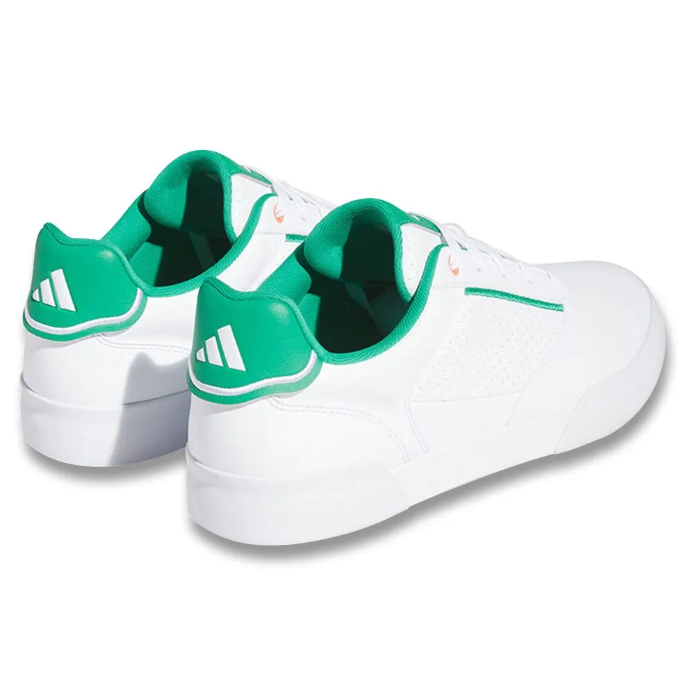 Lace-Up Shoes Adidas RetroCross Spikeless Golf Shoes Cloud White/Court Green/Cloud White - 23 Men