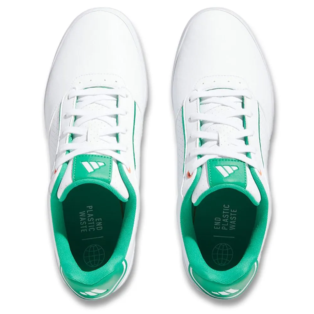Foam Midsole Shoes Adidas RetroCross Spikeless Golf Shoes Cloud White/Court Green/Cloud White - 23 Men