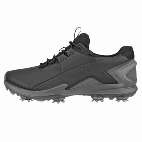 Travel-Ready Shoes Flex Control ECCO BIOM Tour Golf Shoes Black - FW24 Men Summer Beach Sandals Walking Shoes
